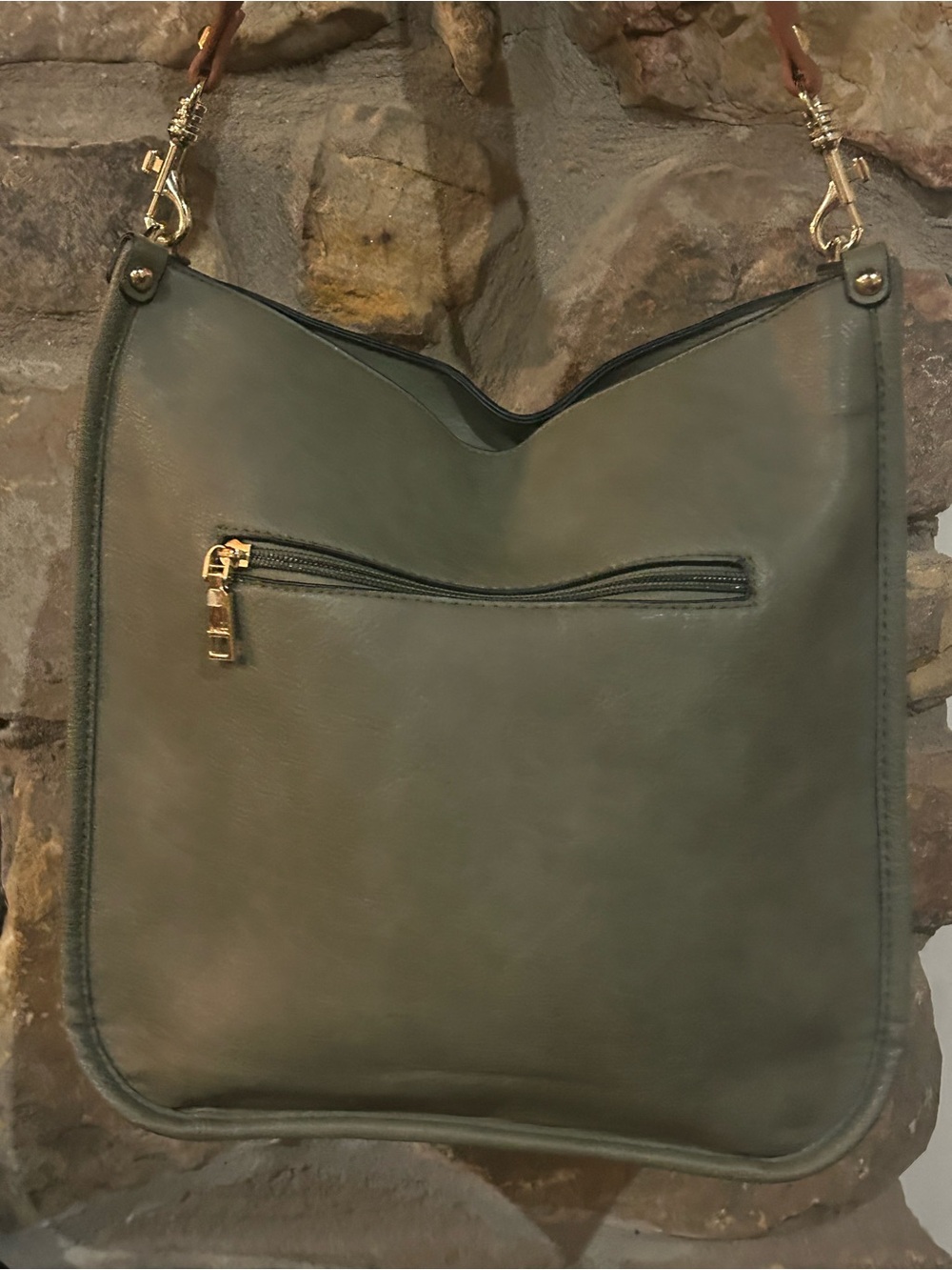 Jen & Co. Chloe Vegan Leather Crossbody Bag - Picture 5 of 16